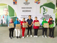 Bertabur Doorprize dan Kadeudeuh, KORMI Kota Bogor Sukses Gelar Haornas ke-39